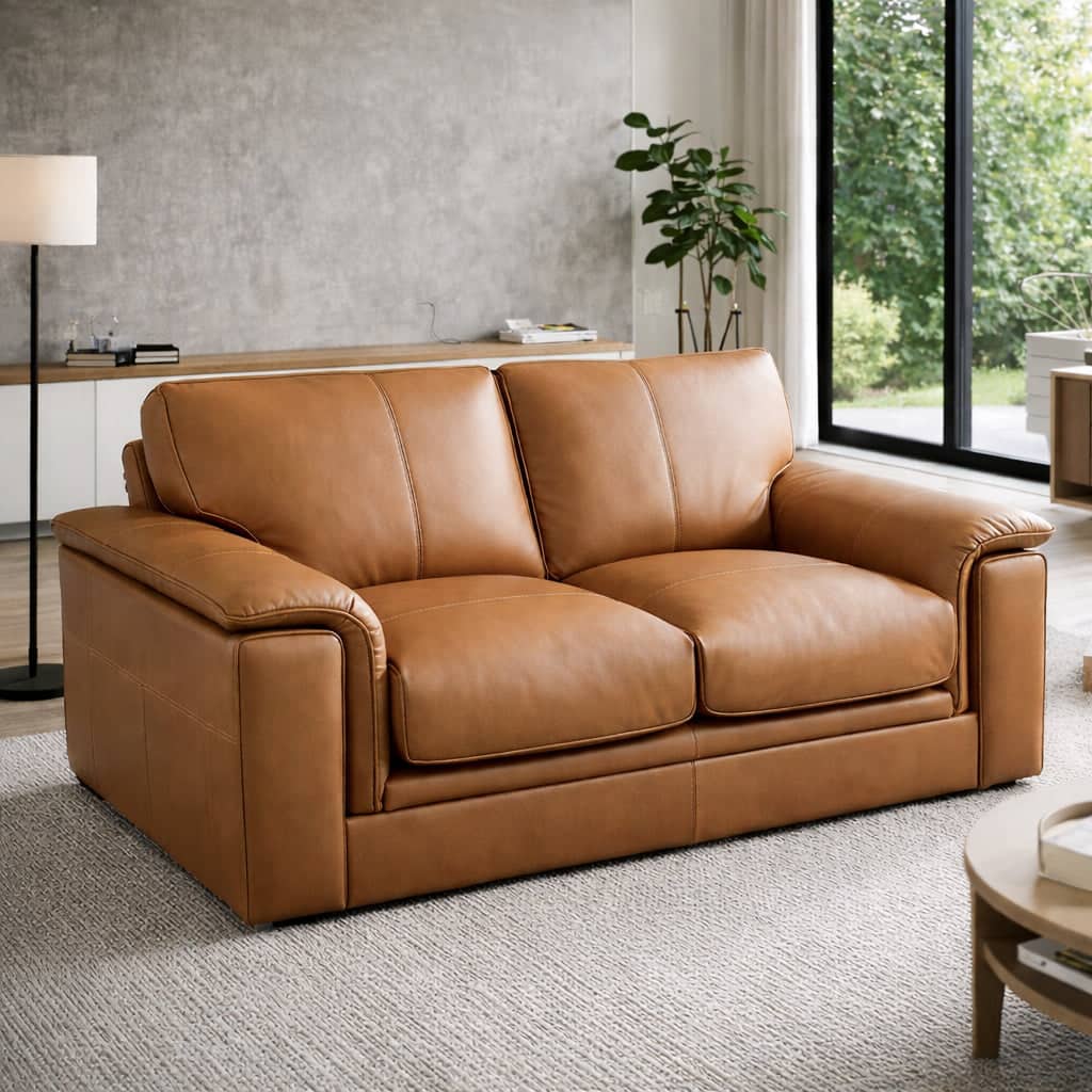 Furniture  -  Todd 2 Seater Sofa - Tan  -  60485442