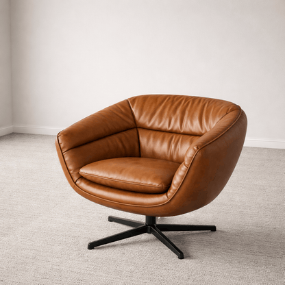Active  -  SUPERB STOCKHOLM SWIVEL CHAIR - SADDLE  -  60485449