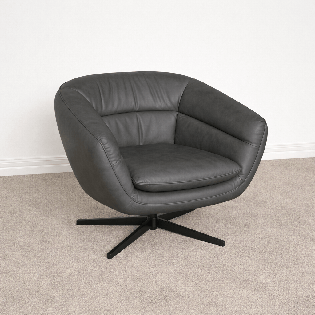 Active  -  SUPERB STOCKHOLM SEIVEL CHAIR - GREY  -  60485450