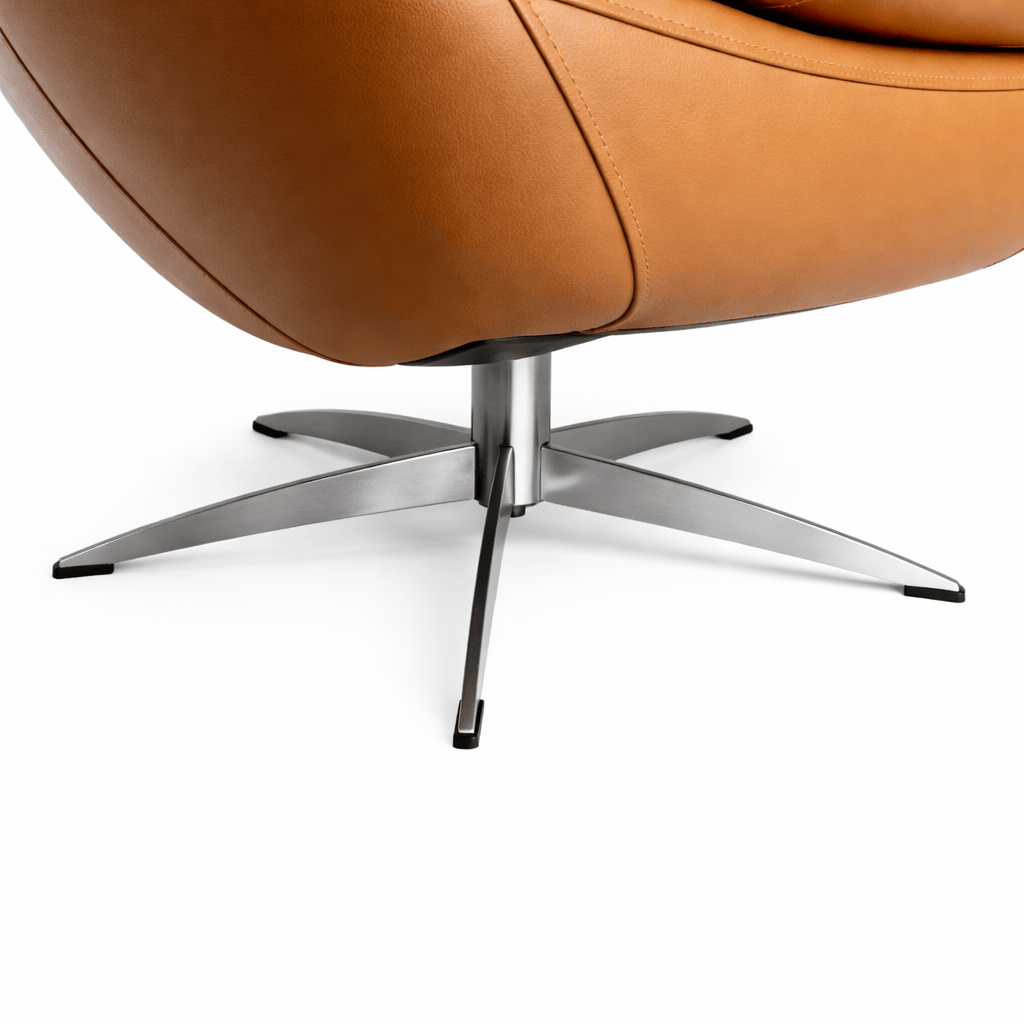 Active  -  SUPERB COPENHAGEN SWIVEL CHAIR - TAN  -  60485451