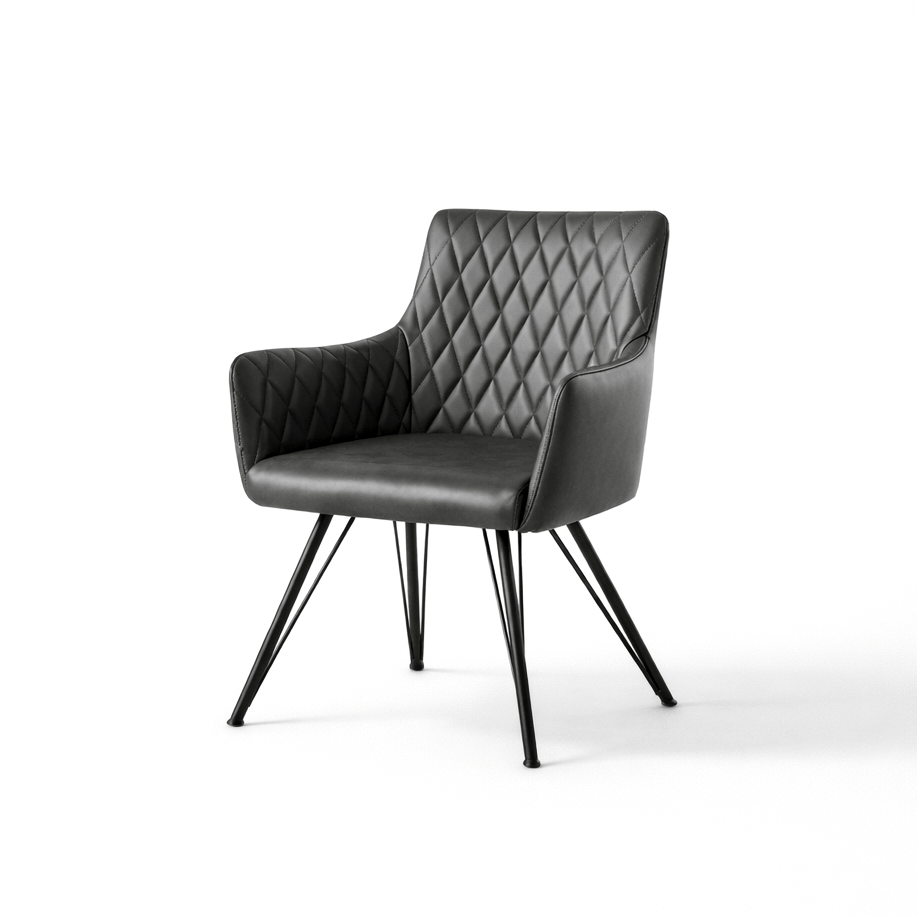 Furniture  -  Balmoral Dining Chair - Grey  -  60485457