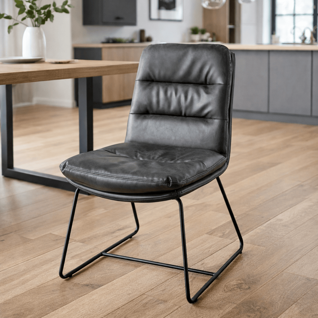 Furniture  -  Alexandria Dining Chair - Grey  -  60485458