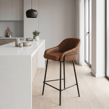 Furniture  -  Thomas Barstool - Brown  -  60485461