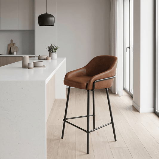 Furniture  -  Thomas Barstool - Brown  -  60485461