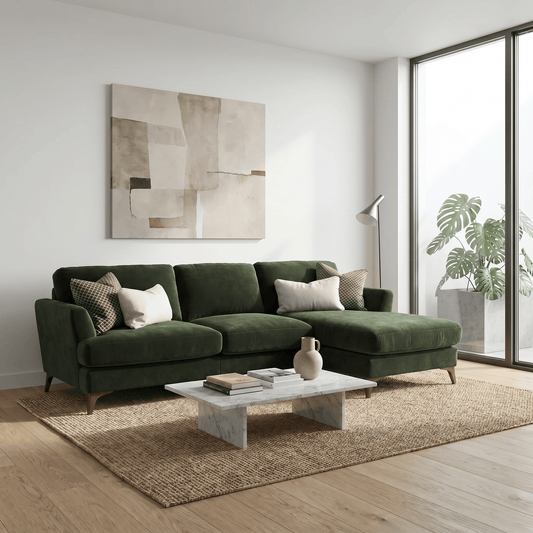 Furniture  -  Vegas RHF Chaise Sofa  -  60485479