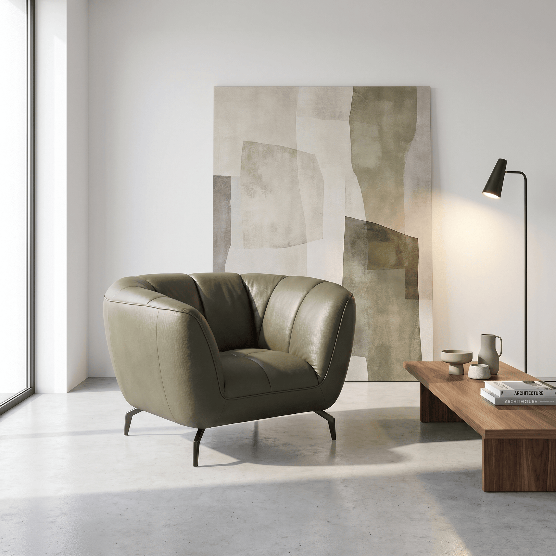 Furniture  -  Newark Leather Armchair  -  60485520