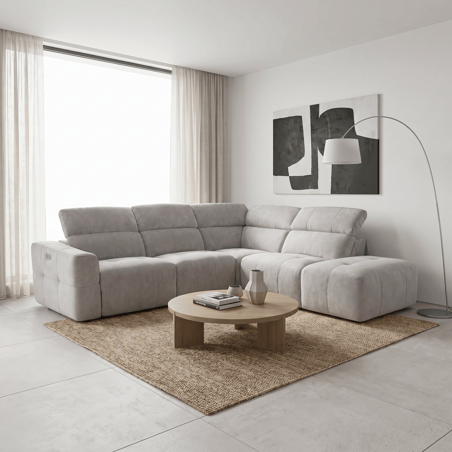 Furniture  -  Winstead RHF Chaise Corner Sofa  -  60485521
