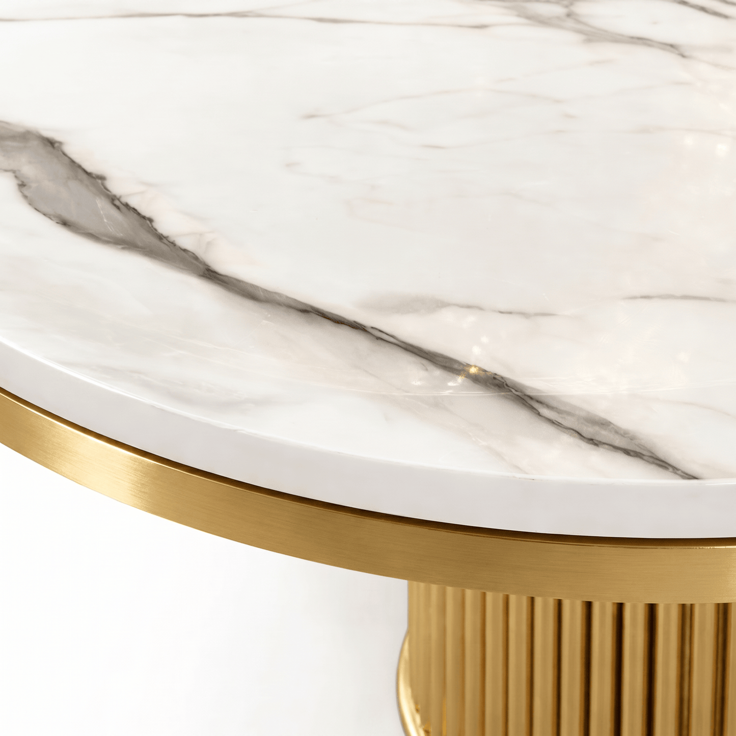 Furniture  -  Luca 2m Dining Table - Gold  -  60485554
