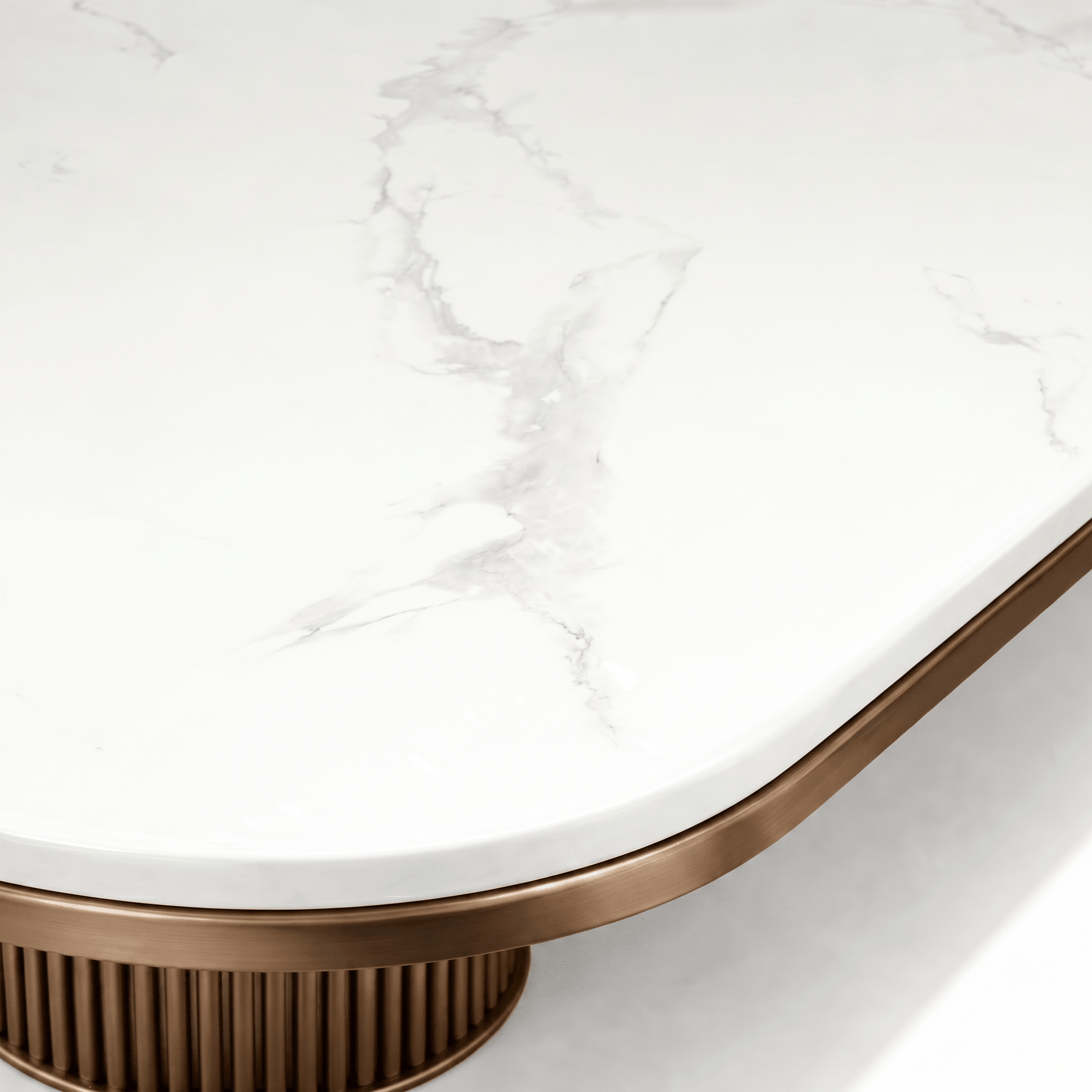 Furniture  -  Luca 2.4m Dining Table - Bronze  -  60485558