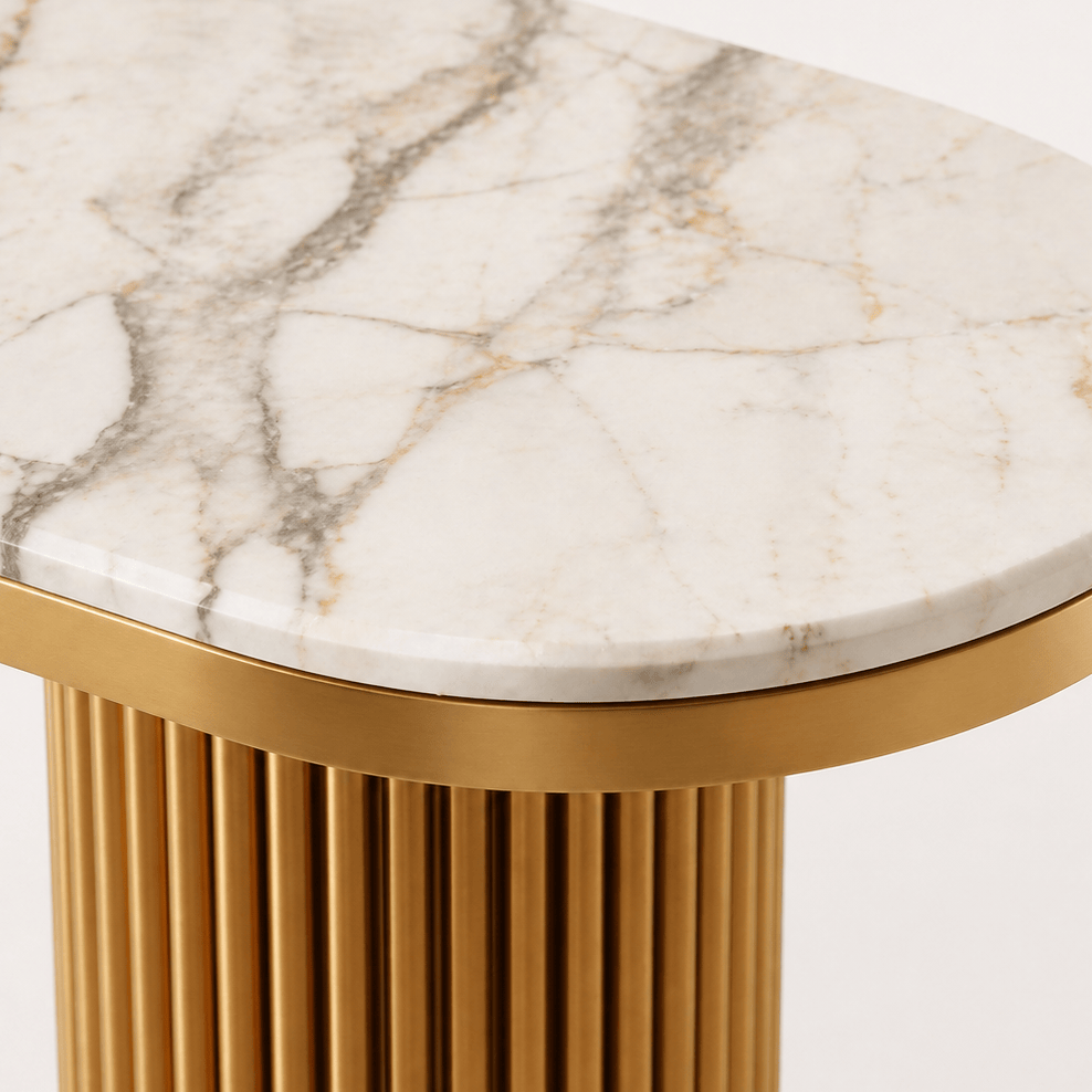 Furniture  -  Luca Console Table - Gold  -  60485563