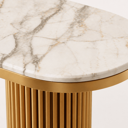 Furniture  -  Luca Console Table - Gold  -  60485563