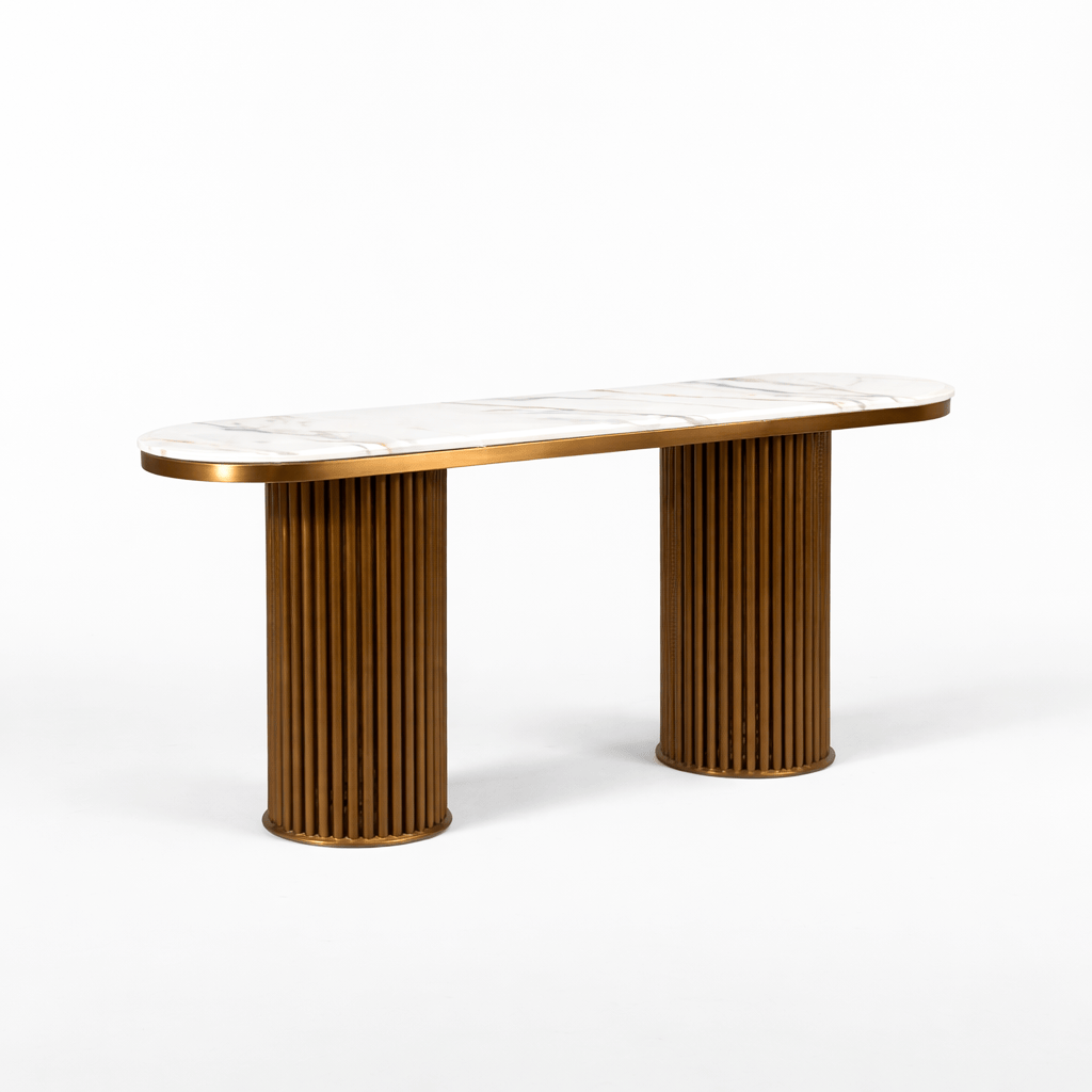 Furniture  -  Luca Console Table - Bronze  -  60485564