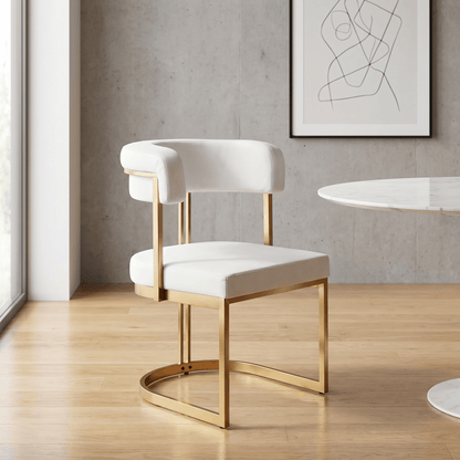 Furniture  -  Darcy Dining Chair - Gold  -  60485567