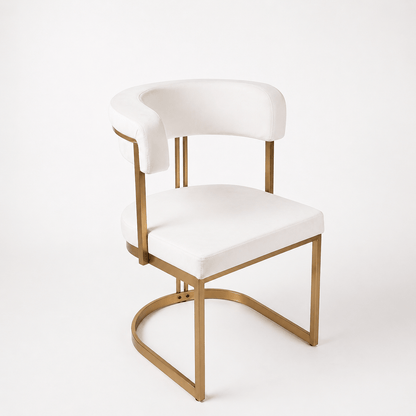 Furniture  -  Darcy Dining Chair - Gold  -  60485567