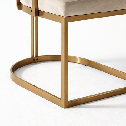 Furniture  -  Poppy Dining Table & Darcy Dining Chairs - Bronze  - 