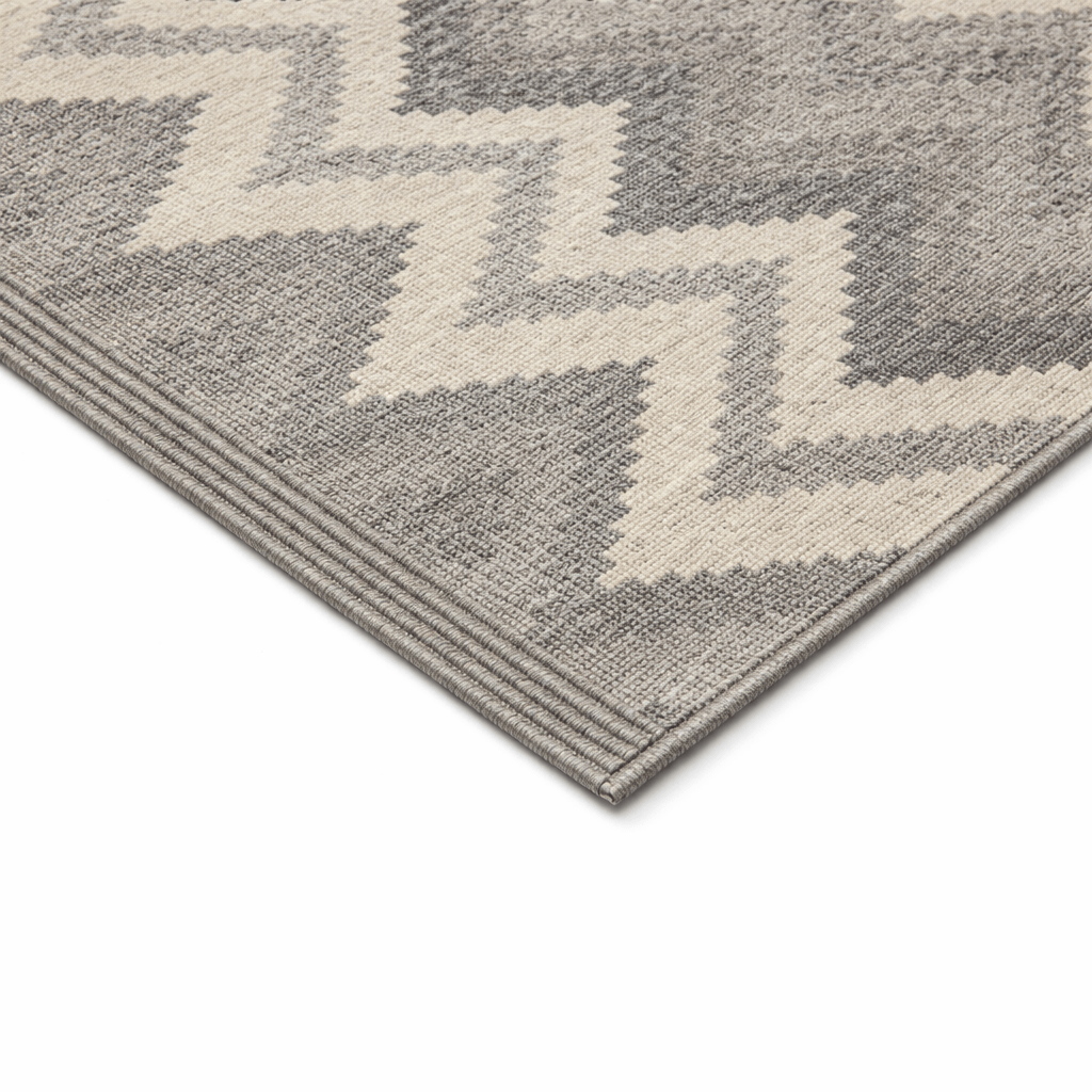 Gardening  -  Smart Zigzag Rug - Slate 180x240cm  -  60485604