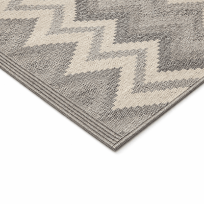 Gardening  -  Smart Zigzag Rug - Slate 180x240cm  -  60485604