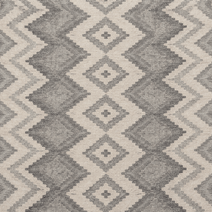 Gardening  -  Smart Zigzag Rug - Slate 180x240cm  -  60485604