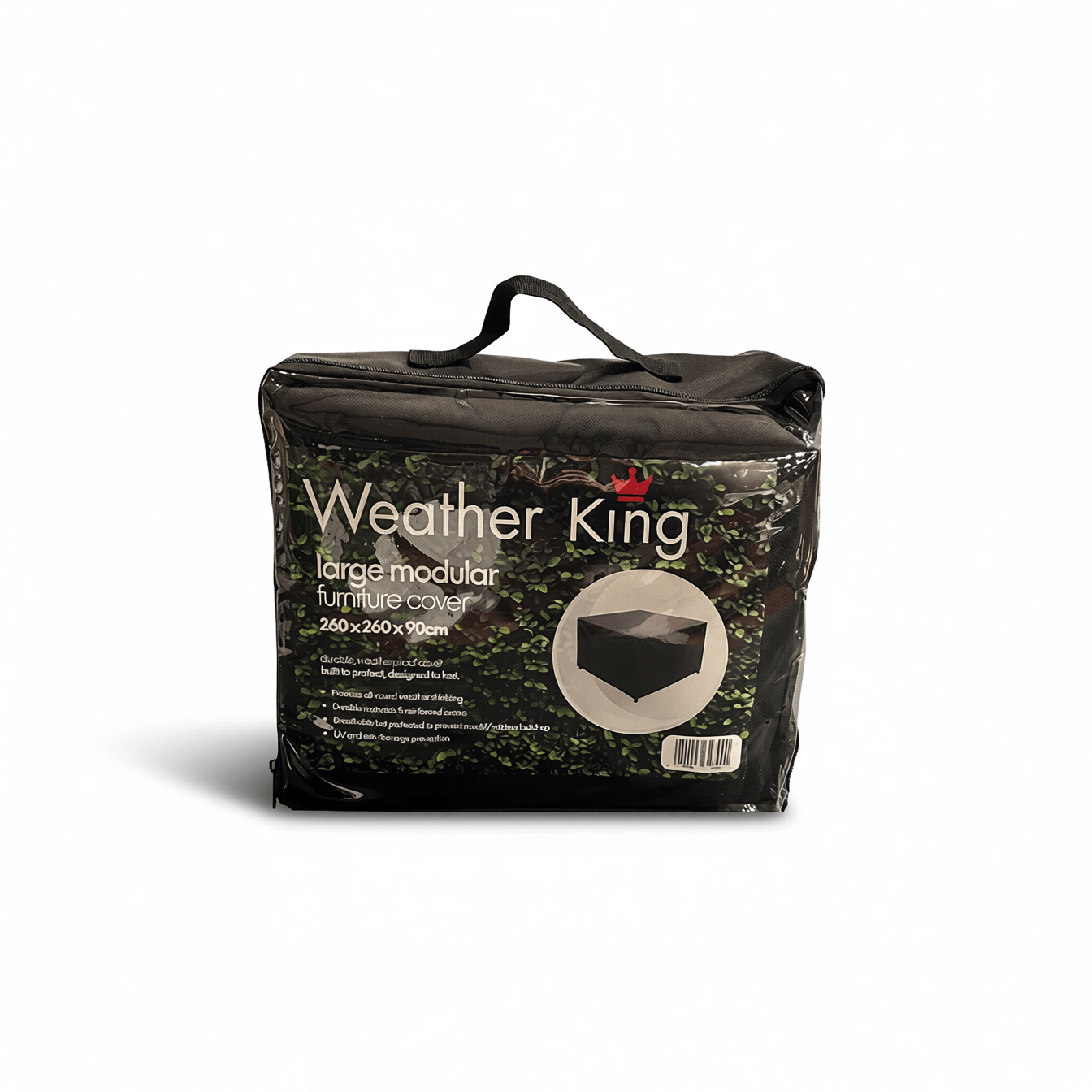 Gardening  -  Weatherking Large Corner Modular Set Cover - 260cm x 260cm x 90cm  -  60485617
