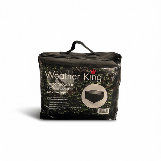 Gardening  -  Weatherking Large Corner Modular Set Cover - 260cm x 260cm x 90cm  -  60485617