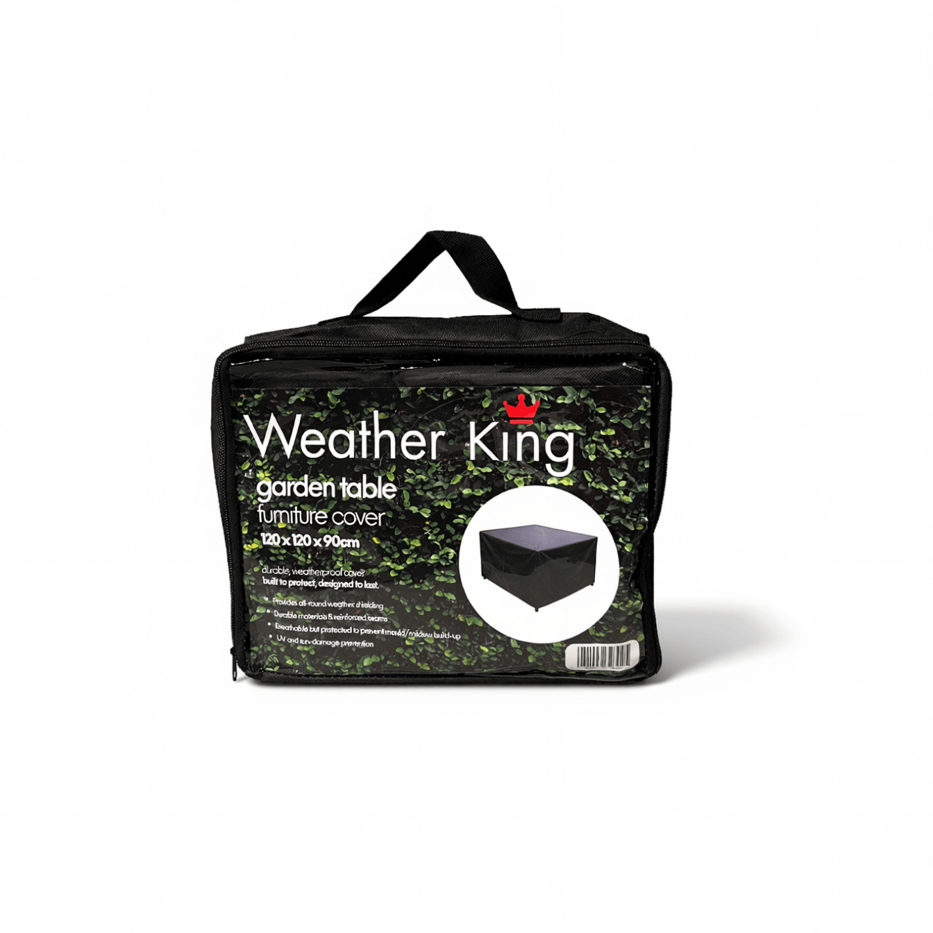 Gardening  -  Weatherking Garden Dining Square Cover - 120cm x 120cm x 90cm  -  60485620