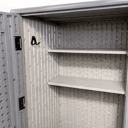 Gardening  -  ZJ HDPE Plastic Cabinet - 143x77x175cm  -  60485631