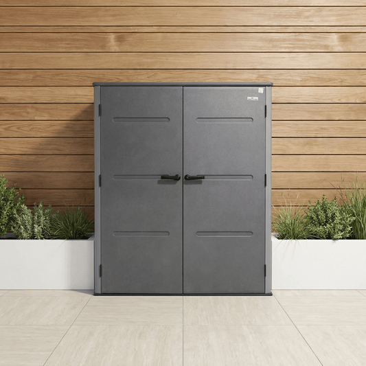 Gardening  -  ZJ HDPE Plastic Cabinet - 143x77x175cm  -  60485631