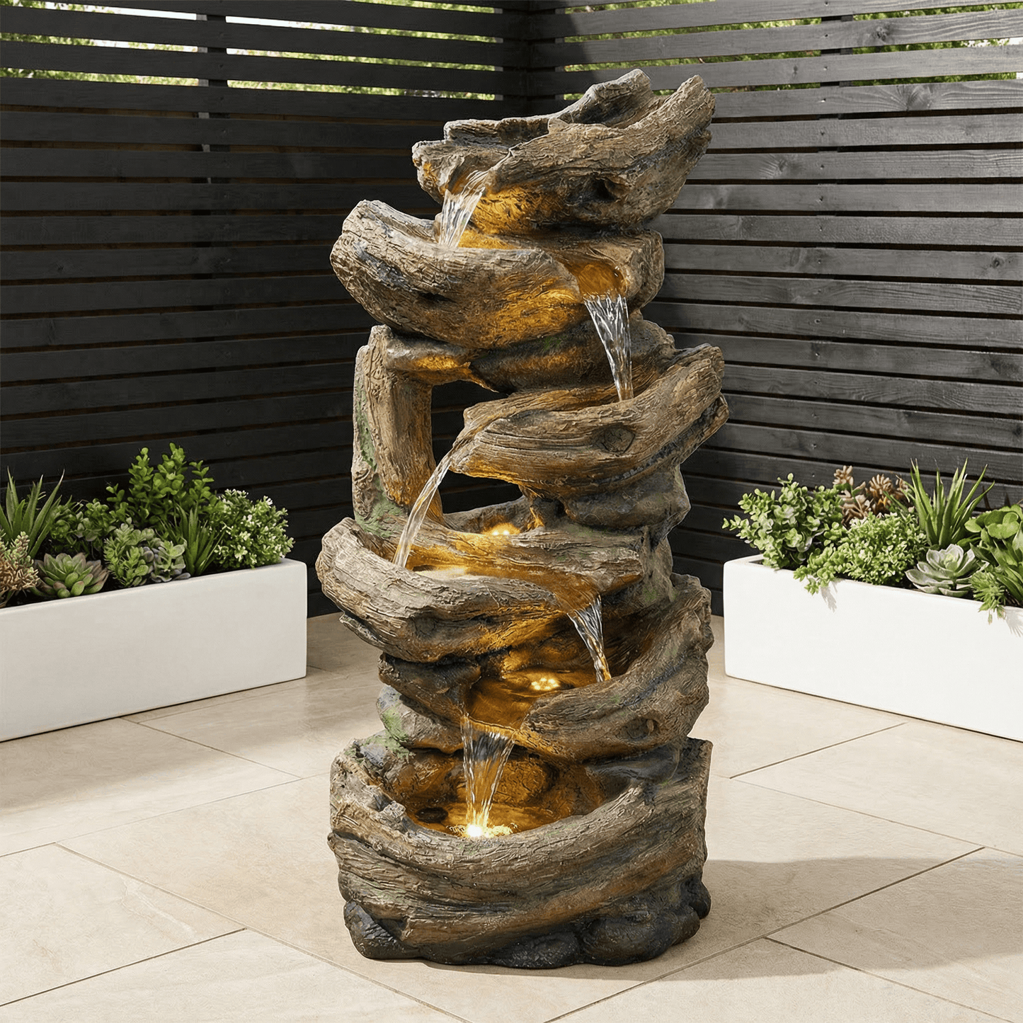 Gardening  -  Hamac Oregon Woodland Falls  -  60485636