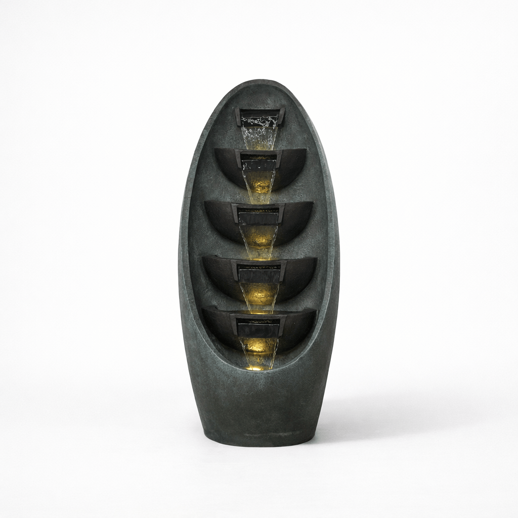 Gardening  -  Hamac Large Oval 5 Tier Bowls  -  60485637
