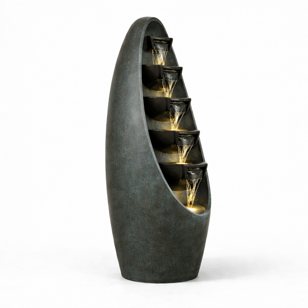 Gardening  -  Hamac Large Oval 5 Tier Bowls  -  60485637