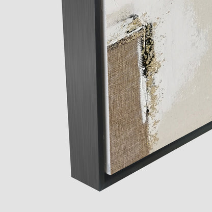60485675 Brown Block Abstract Painting - 120 x 80cm