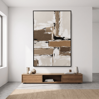 Pictures  -  Yiwu FEOPH2829A Canvas Painting Black Frame - 120 x 80cm  -  60485675