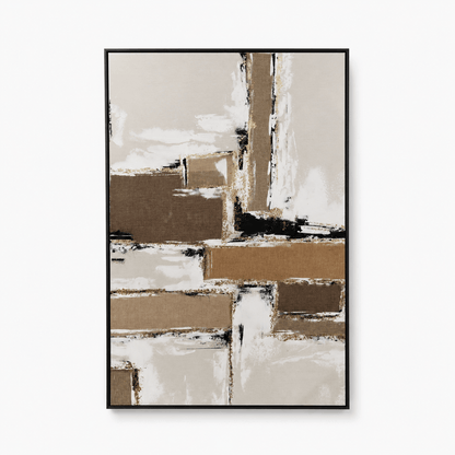 Pictures  -  Yiwu FEOPH2829A Canvas Painting Black Frame - 120 x 80cm  -  60485675