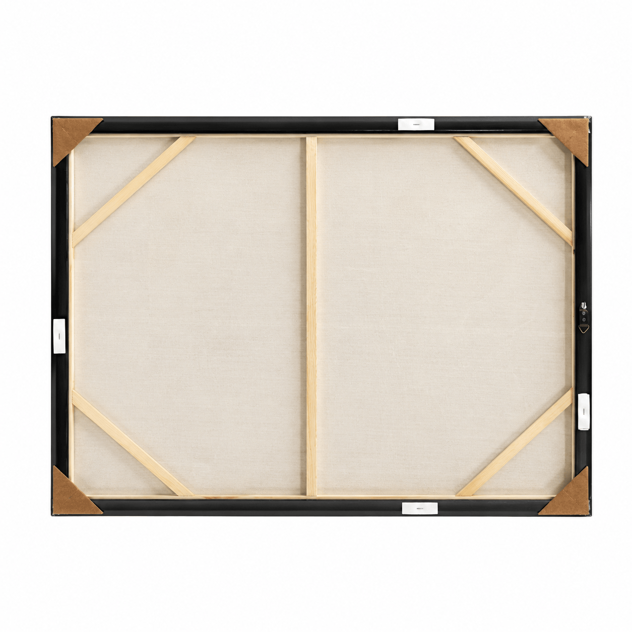 60485676 Brown Brushstroke Abstract Painting - 120 x 80cm