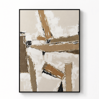Pictures  -  Yiwu FEOPH2829B Canvas Painting Black Frame - 120 x 80cm  -  60485676