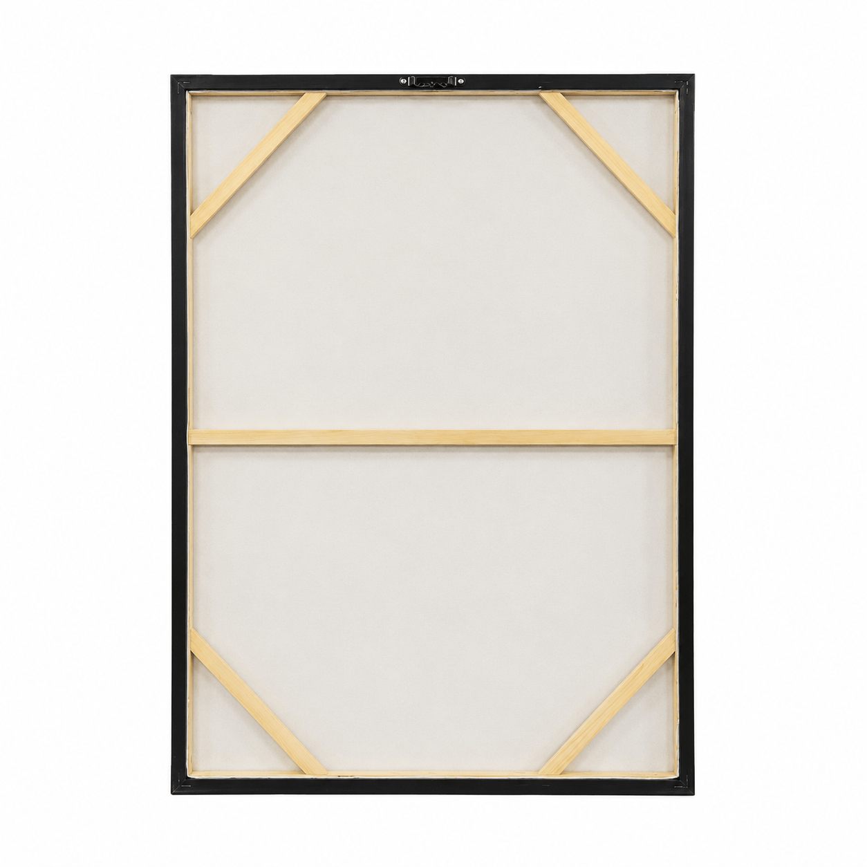 Pictures  -  Yiwu Black & Gold Textured Painting on Canvas - 120 x 80cm  -  60485677