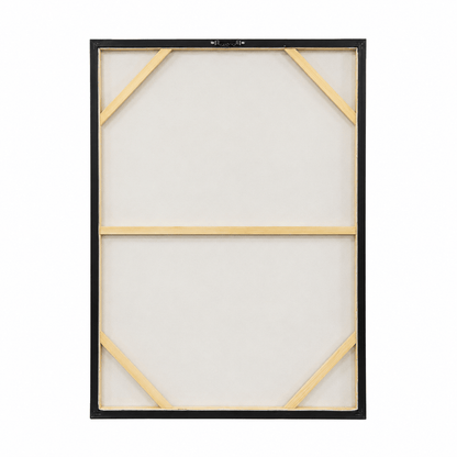 Pictures  -  Yiwu Black & Gold Textured Painting on Canvas - 120 x 80cm  -  60485677