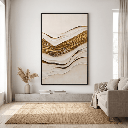 Pictures  -  Yiwu FEOPH2835B Canvas Painting Black Frame - 120 x 80cm  -  60485682