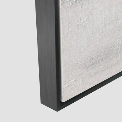 Pictures  -  60485684 Grey & Silver Abstract Painting - 120 x 80cm  -  60485684
