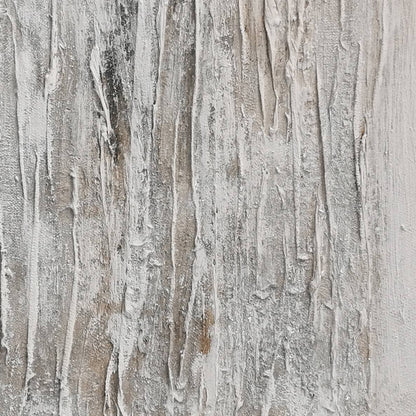 Pictures  -  60485684 Grey & Silver Abstract Painting - 120 x 80cm  -  60485684