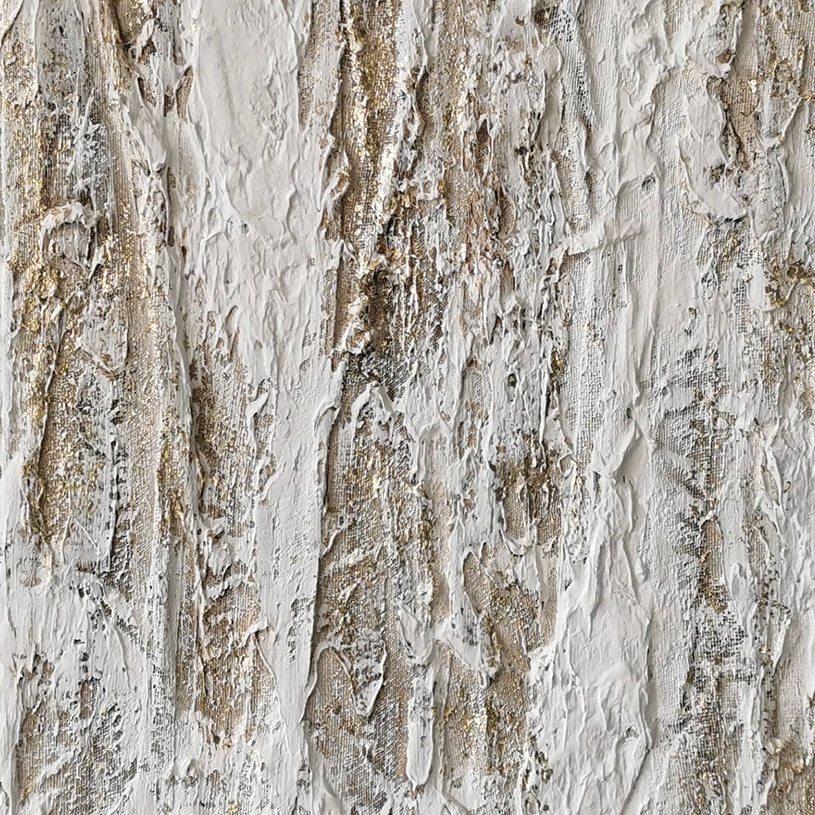 Pictures  -  60485688 Grey & Gold Abstract Painting - 120 x 80cm  -  60485688