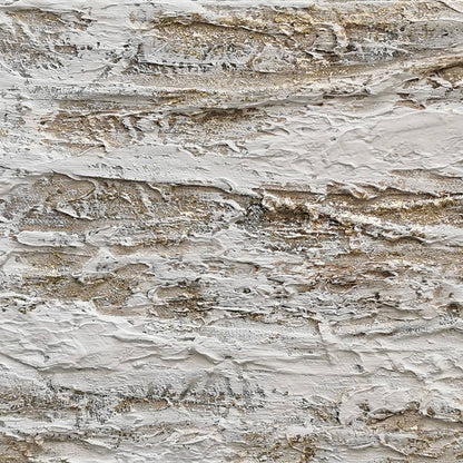 Pictures  -  60485688 Grey & Gold Abstract Painting - 120 x 80cm  -  60485688