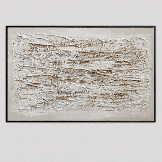 Pictures  -  60485688 Grey & Gold Abstract Painting - 120 x 80cm  -  60485688