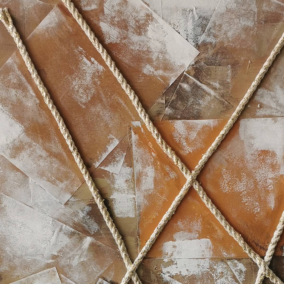 Pictures  -  60485689 Rust Abstract Painting - 120 x 80cm  -  60485689