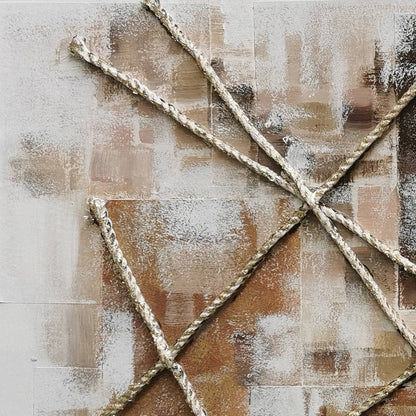 Pictures  -  60485690 Rust Abstract Painting - 120 x 80cm  -  60485690