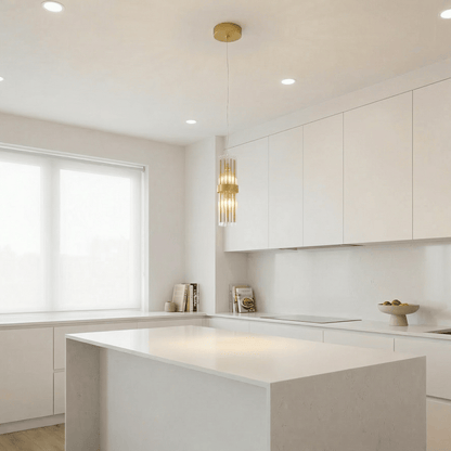 Lights  -  Essen P002-2GO 2 Light Pendant Ceiling Light - Gold  -  60485702