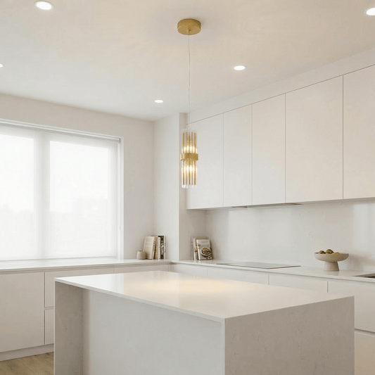 Lights  -  Essen P002-2GO 2 Light Pendant Ceiling Light - Gold  -  60485702