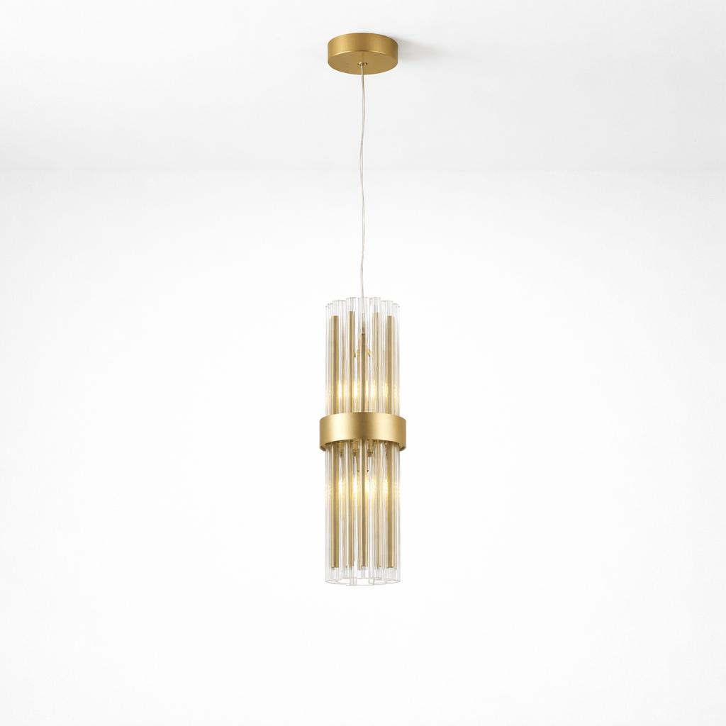 Lights  -  Essen P002-2GO 2 Light Pendant Ceiling Light - Gold  -  60485702
