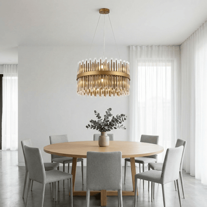 Lights  -  Essen P002-14BR 14 Light Pendant Ceiling Light - Bronze  -  60485703