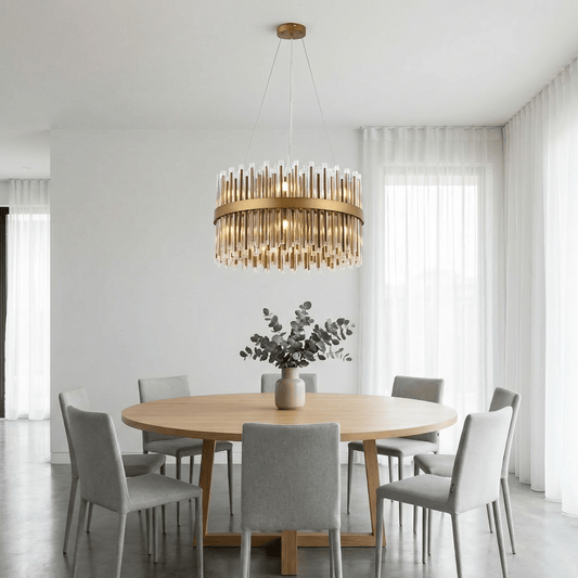 Lights  -  Essen P002-14BR 14 Light Pendant Ceiling Light - Bronze  -  60485703